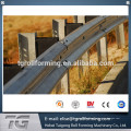 2016 grande desconto, CE Certificado Galvanizado Steel Highway Guardrail Roll formando máquina